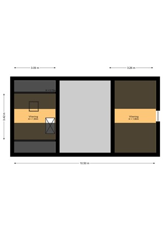 Floorplan - Garderenseweg 421, 3852 NJ Ermelo